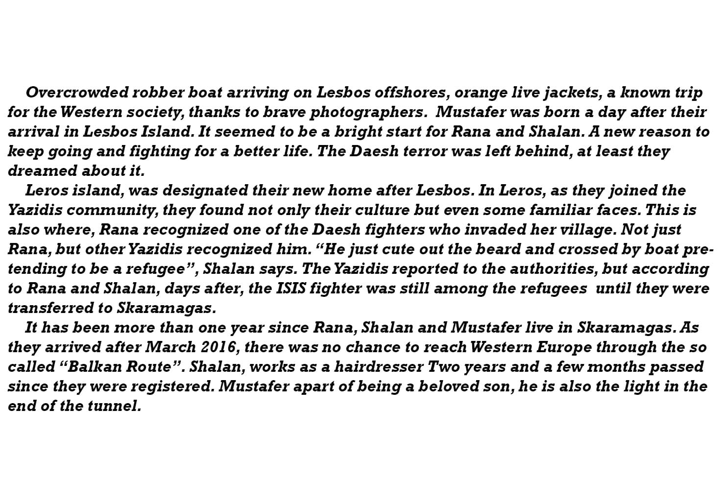 Photograph by Omar Marques — Rana Shalan and Mustafer page 2