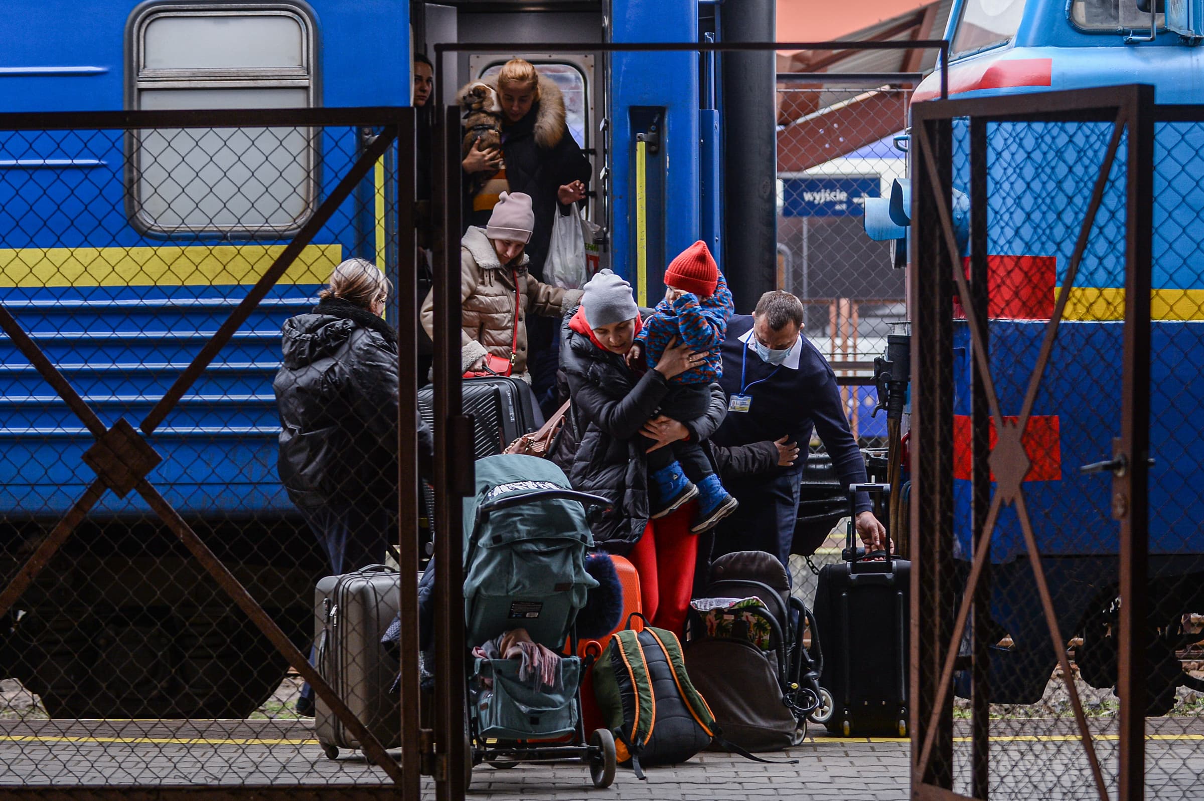 Ukraine's refugee exodus in Poland — cover photograph